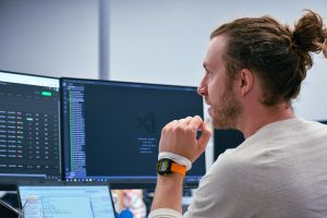 KDG employee working