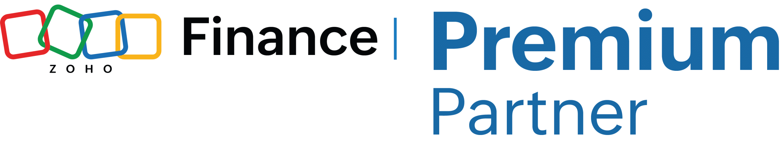 finance zoho premium partner badge
