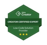 zoho creator certified expert logo