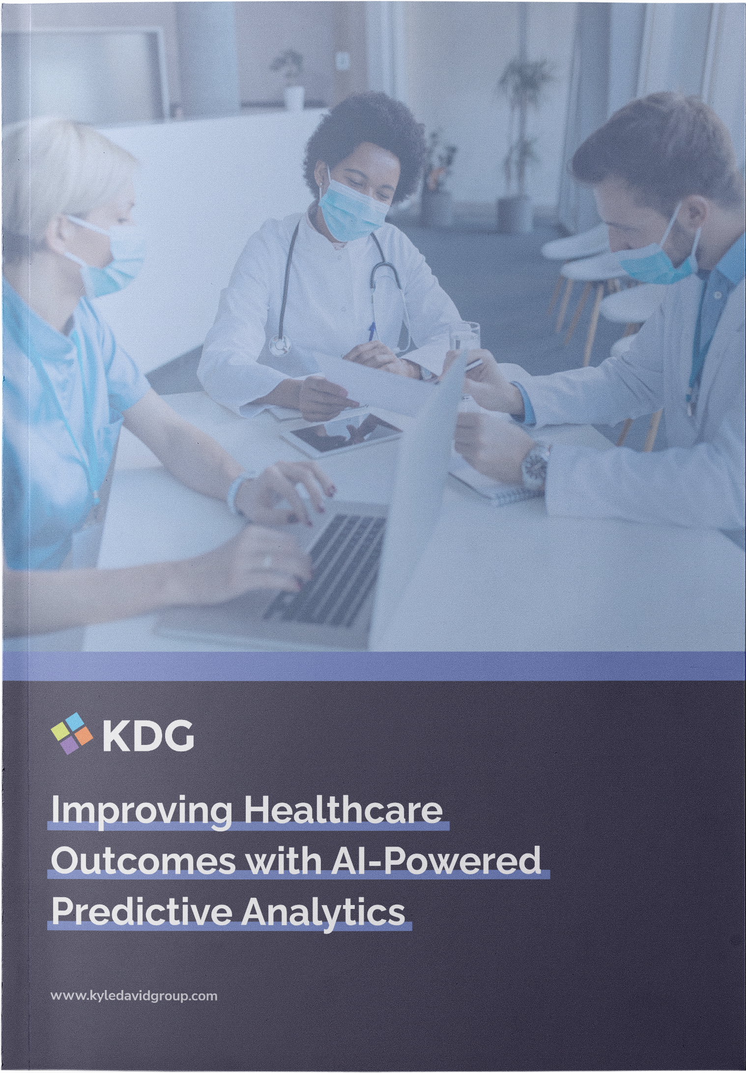 Cover of 'Improving Healthcare Outcomes with AI-Powered Predictive Analytics'