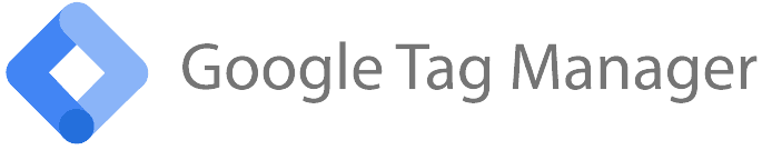 The Google Tag Manager logo features a blue icon on the left, complemented by "Google Tag Manager" in gray text on the right. Ideal for streamlining your analytics, it's a vital tool for enhancing SEO and optimizing insights with platforms like Zoho PageSense.