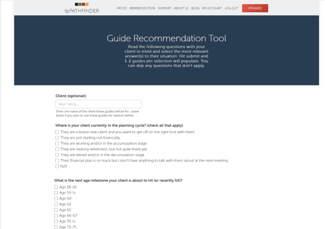 Advisors are able to preview, download, and share the selected guides quickly, streamlining their workflow and ensuring confidence in preparation for each client interaction. 
